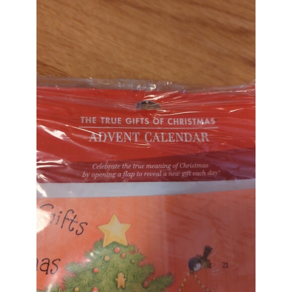 Hallmark Advent Calendar The True Gifts of Christmas Flaps Messages Vintage - Picture 4 of 9